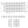 Цепь приводная роликовая трехрядная PНС 64В-3X5MTR SKF